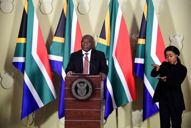 South African President Ramaphosa declares sign-language as an official language