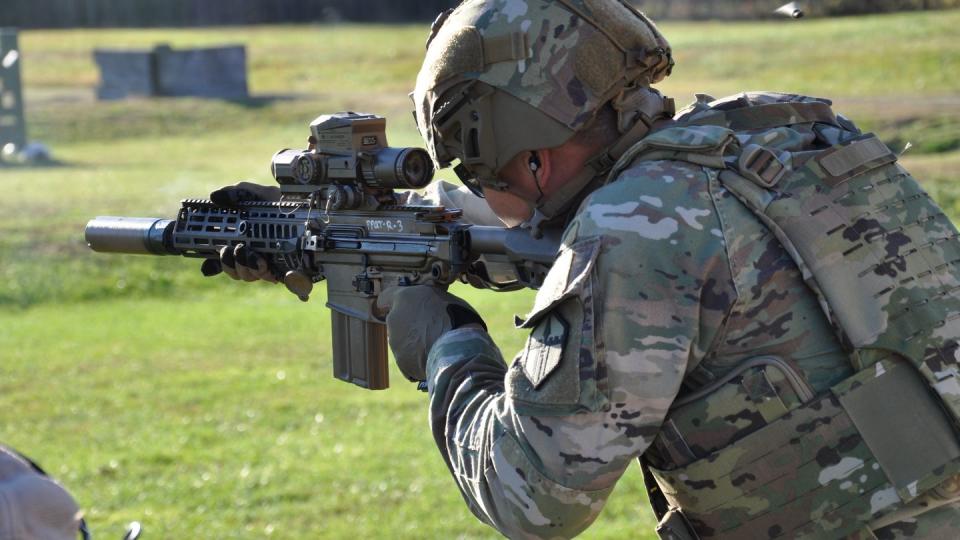 PEO Soldier conducted a live-fire event of the Next Generation Squad Weapon systems at Fort Moore, Ga., on Sept. 13, 2023. (Army)