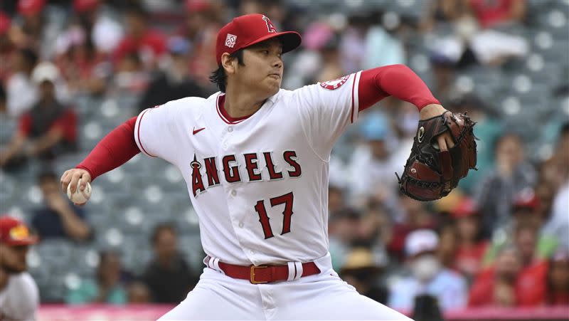 大谷翔平先發好投。（圖／美聯社／達志影像）