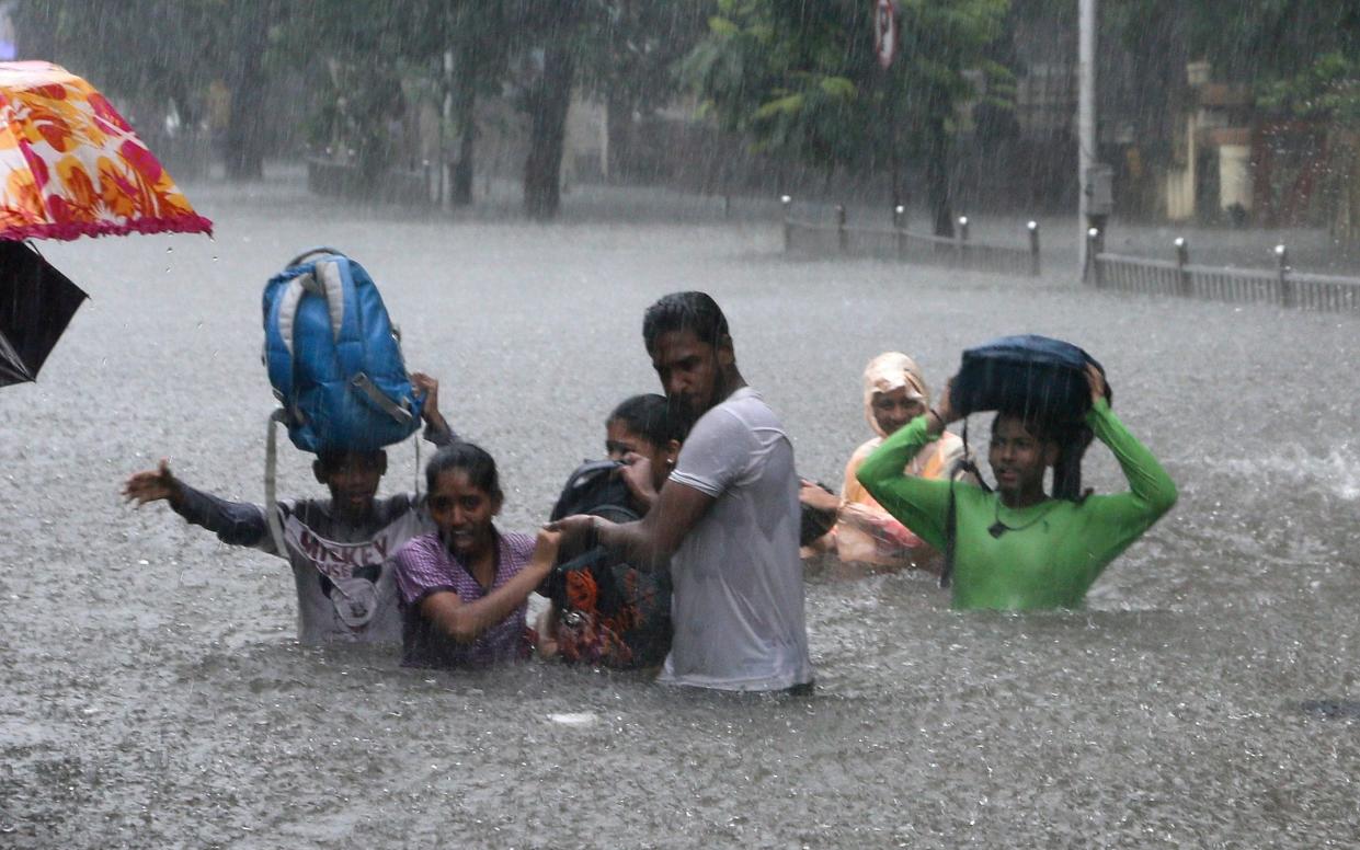 Flooding in Mumbai in September - AP