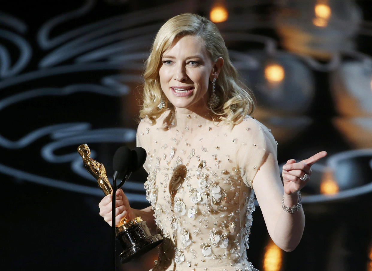 Cate Blanchett Oscars 2014 (LUCY NICHOLSON / Reuters)