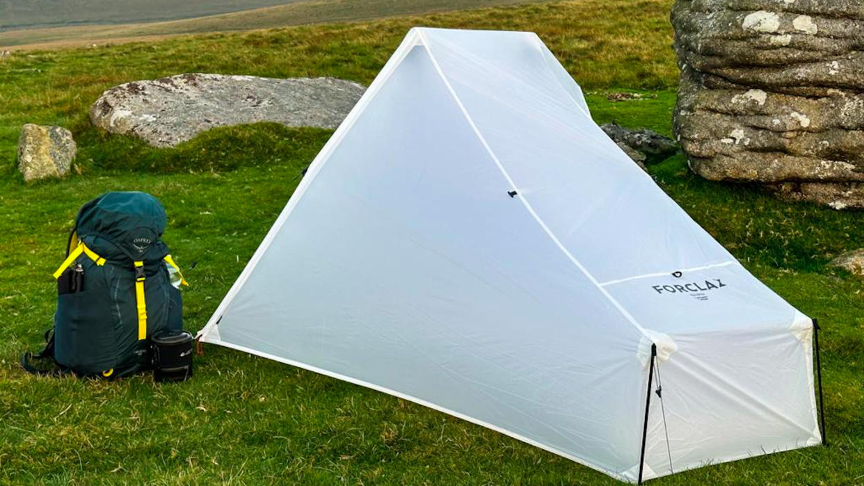  Forclaz MT900 Minimal Editions trekking pole tarp tent. 