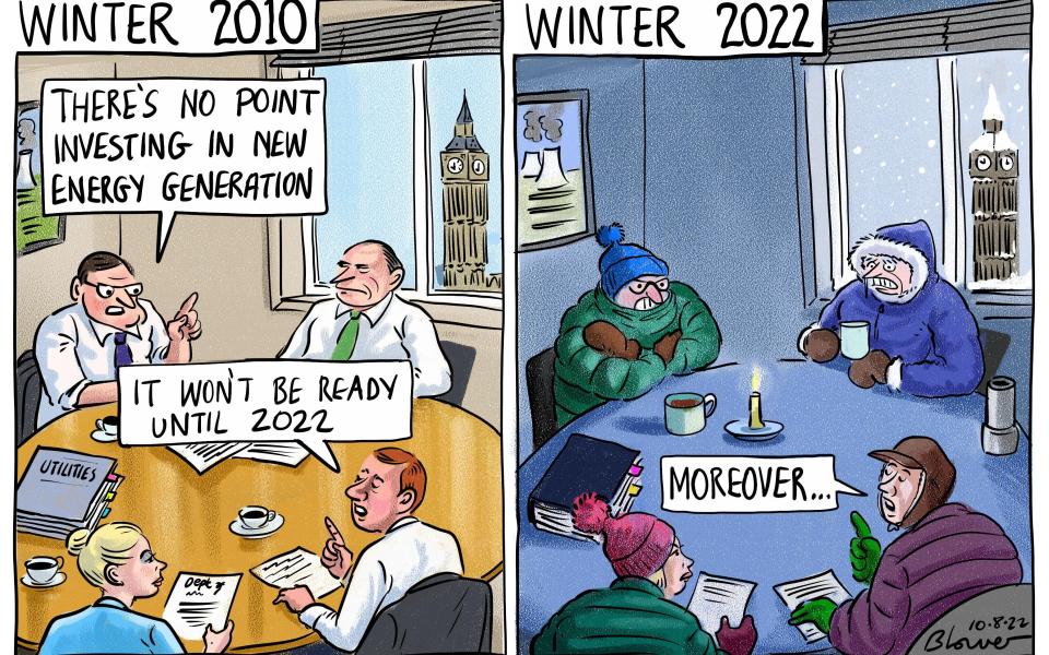 Cartoonist Blower's take on the government's decision-making