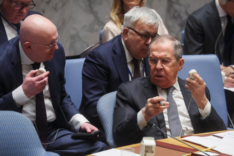 In einer Sitzung des UN-Sicherheitsrats kam es zum Schlagabtausch. (Bild: Reuters)