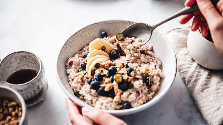 bowl of muesli