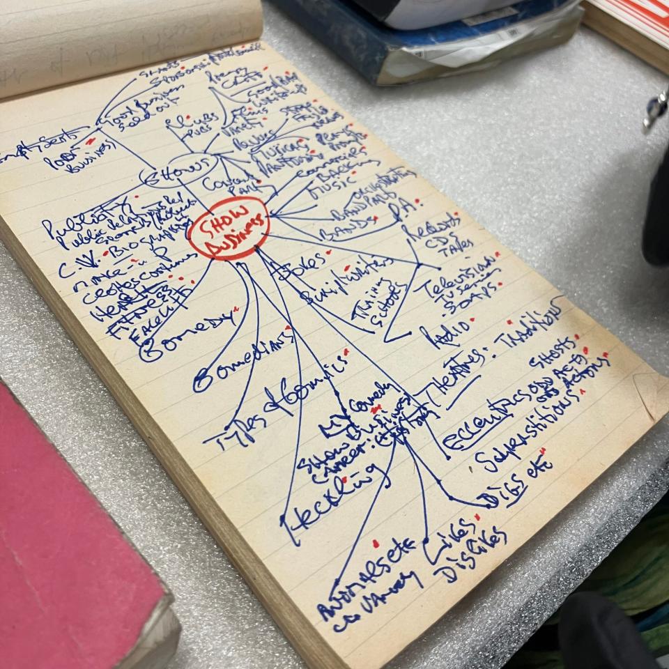 One of Dodd's journals