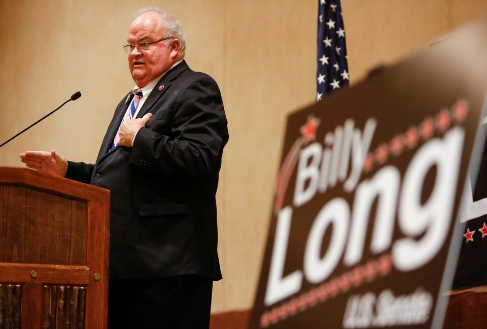 U.S. Rep. Billy Long, a Republican running for U.S. Senate, voted against codifying protections for same-sex and interracial marriages on Tuesday.