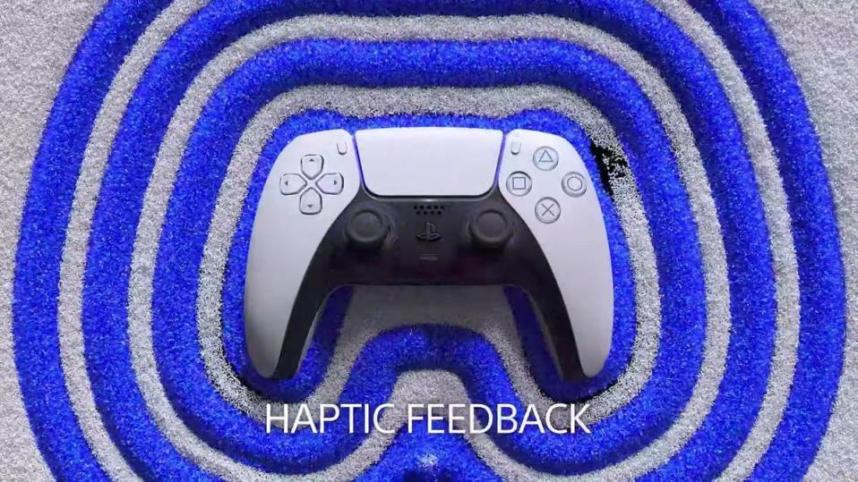 「HAPTIC FEEDBACK」提供更擬真的震動回饋。（圖片來源：直播截圖）