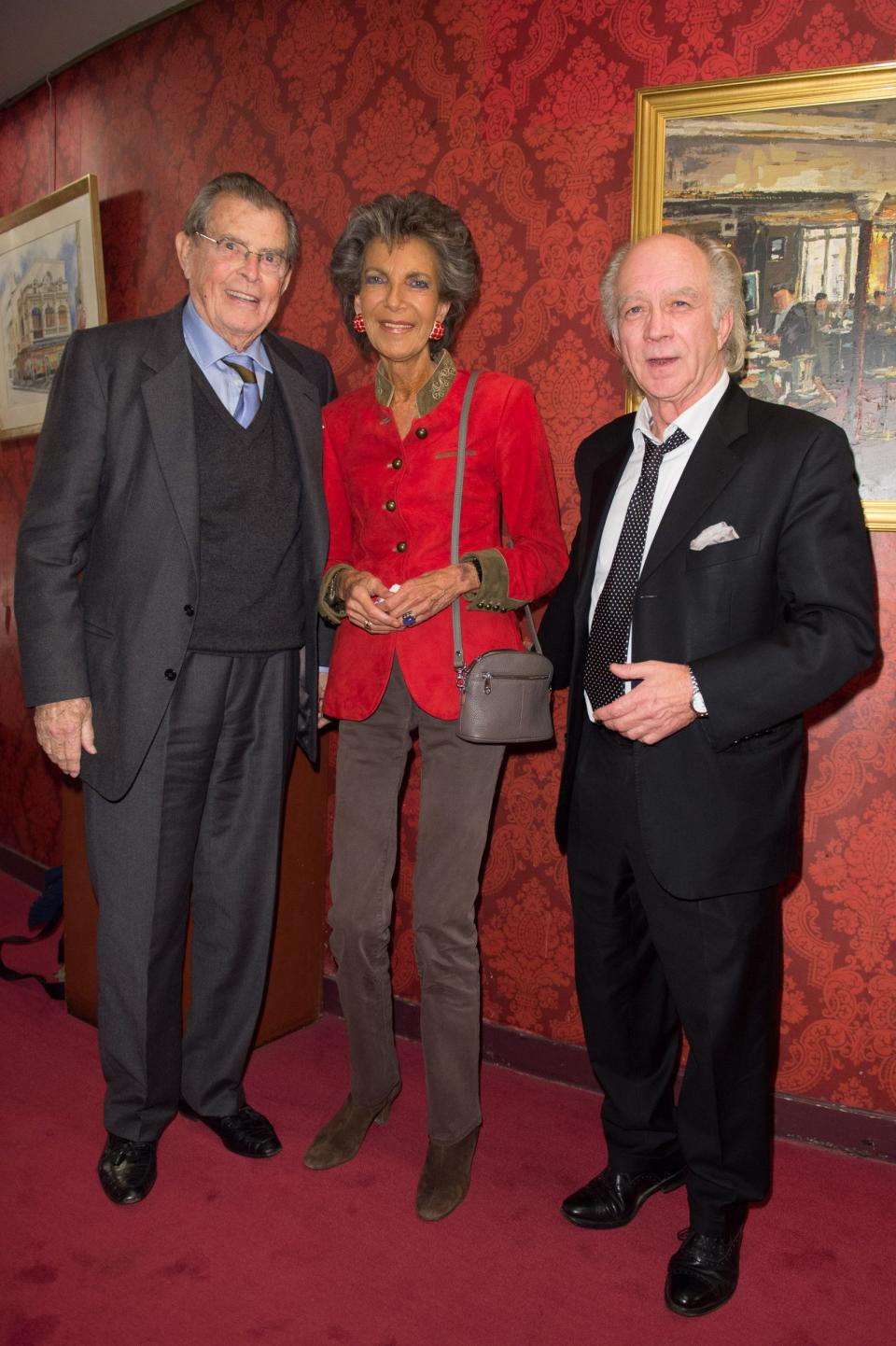 The late Count Patrice with Countess Cristina de Vogüé in 2015 - Getty