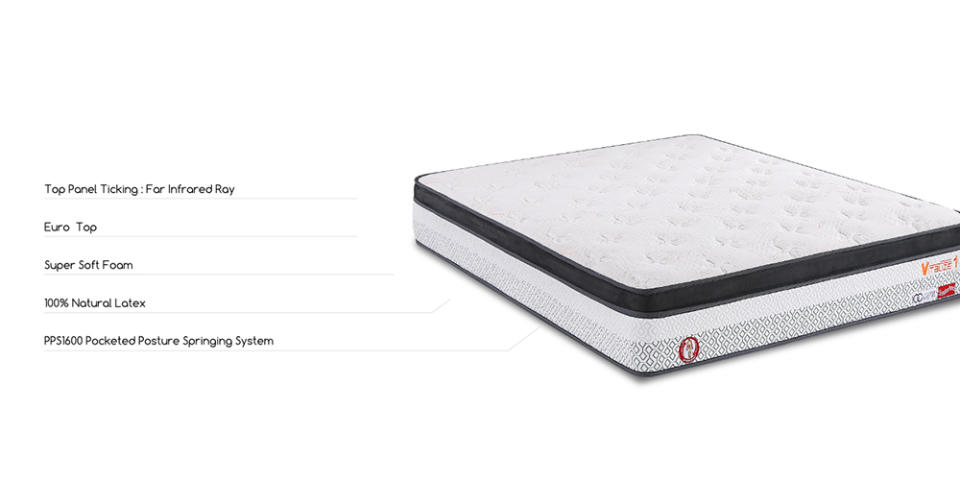 Mattress back pain - Slumberland Vitalize 1