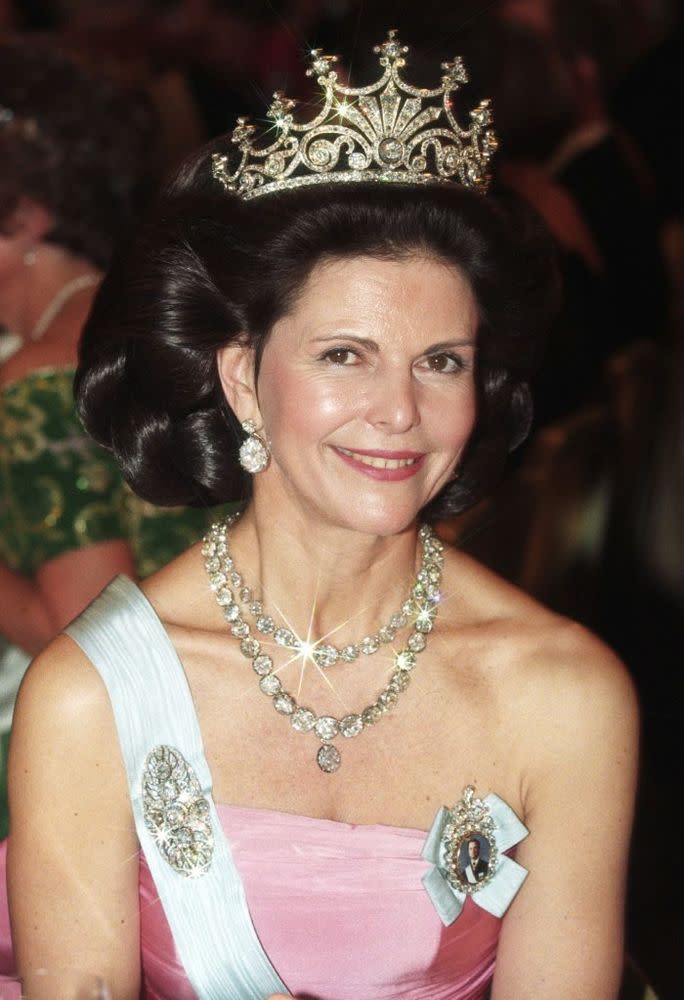 Princess Victoria Wears Queen Silvia's Dress 23 Years Later