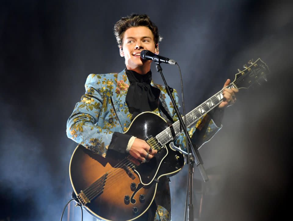 It’s been speculated that a song from Styles’ album, called Kiwi, is about the stunner. Photo: Getty Images