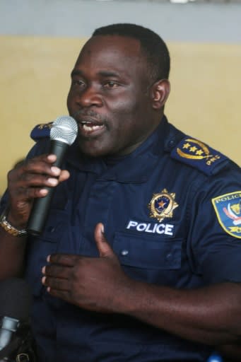 Former police chief John Numbi was put on a US sanctions blacklist in 2016