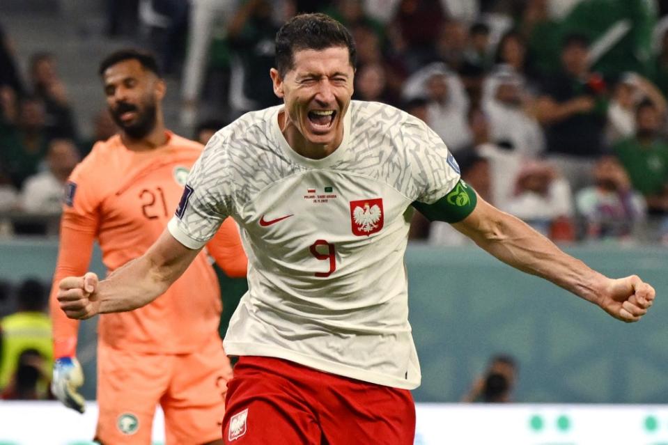 萊萬多夫斯基（Robert Lewandowski）也終於突破自己的世界盃魔咒，攻進生涯在世界盃的第一個進球。法新社