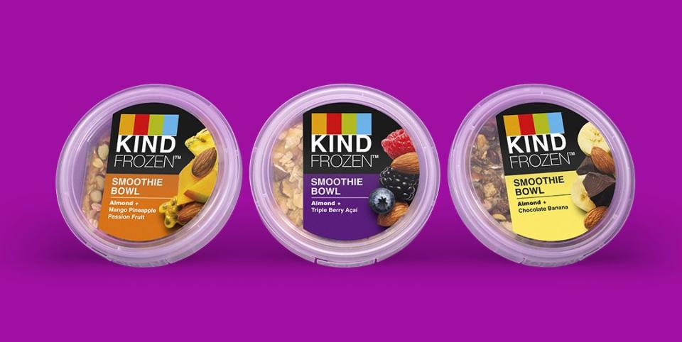 KIND Just Released A Line Of Smoothie Bowls And There's Even A Mango  Pineapple Passion Fruit Flavor