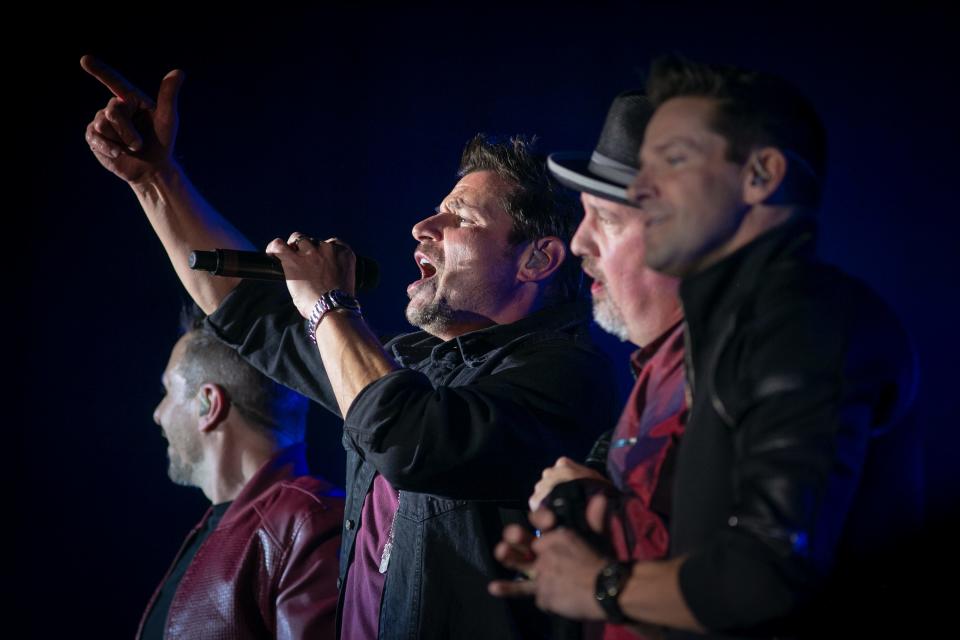 98 Degrees will perform at Morongo Casino Resort and Spa in Cabazon, Calif., on Jan. 28, 2022.