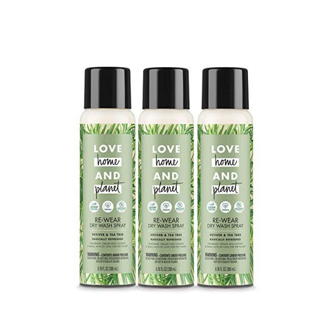 Love Home and Planet Dry Wash Spray