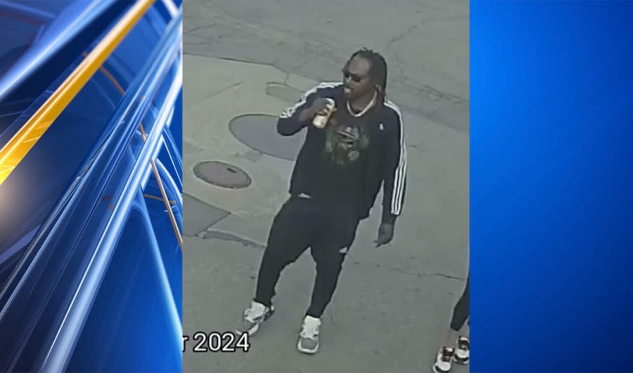 Columbus police released a photo of a man suspected of murder on Parsons Avenue and East Whittier Street, March 29, 2024. (Courtesy/Central Ohio Crime Stoppers)