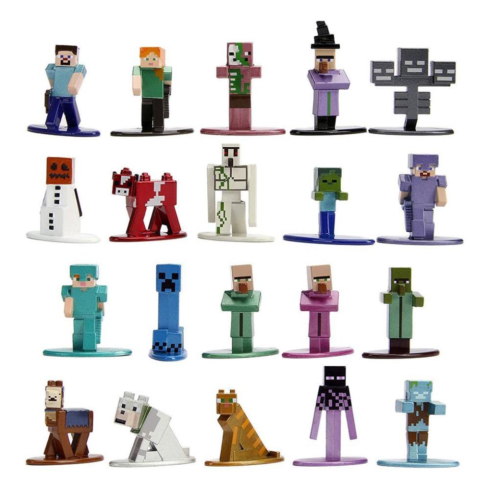 Minecraft Metal Figures