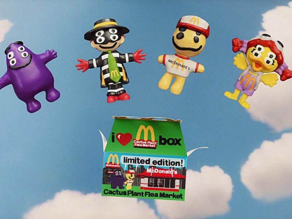 McDonald's Cactus collab happy meal