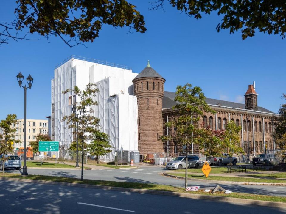 Restoration work at the Halifax Armoury is taking longer than expected and the price tag is going up. (Robert Short/CBC - image credit)