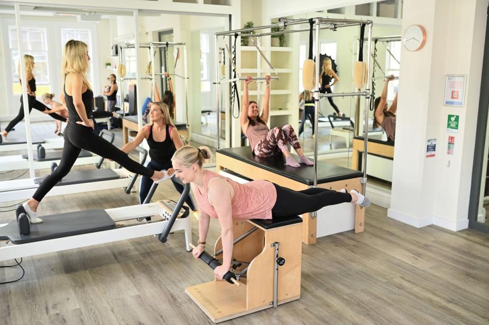 Complete Pilates offers 3:1 training sessions designed as a halfway house between group classes and PT (Complete Pilates)