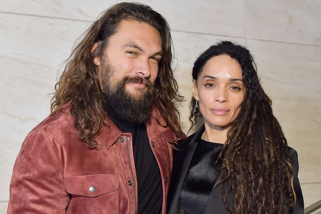 Stefanie Keenan/Getty Jason Momoa and Lisa Bonet at the Tom Ford Autumn/Winter 2020 fashion show