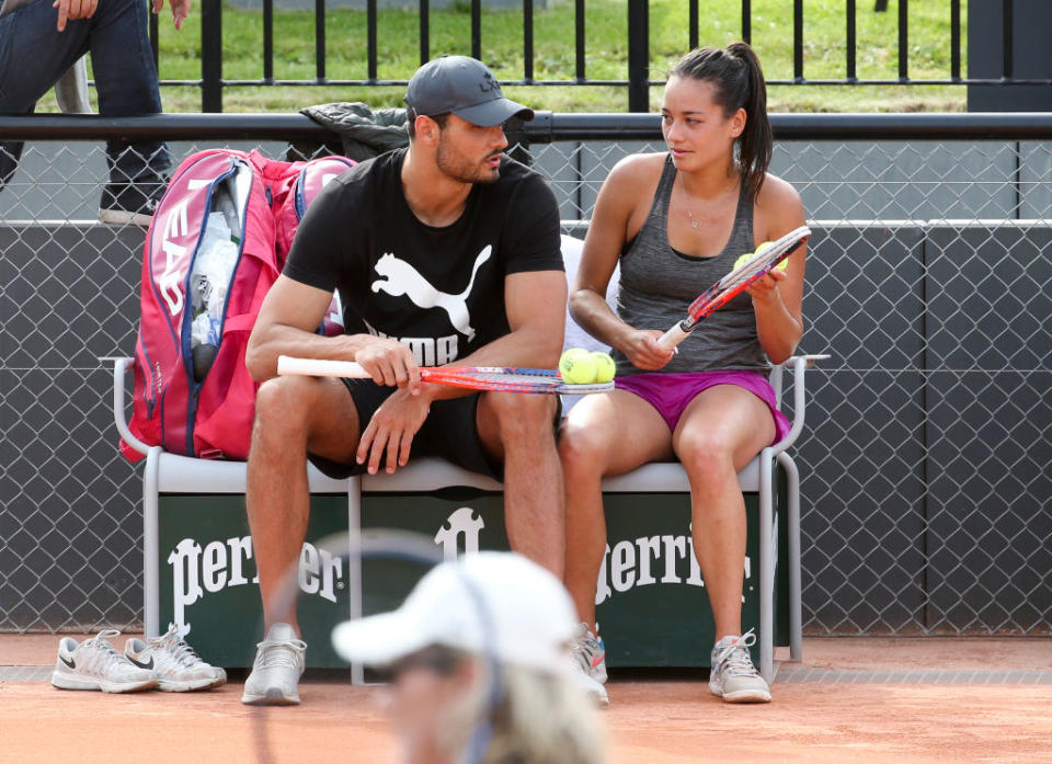 Florent Manaudou et Alizé Lim