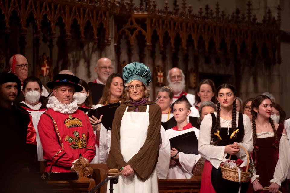 More than 140 musicians and actors took part Saturday in the 2024 Boar's Head and Yule Log Festival.