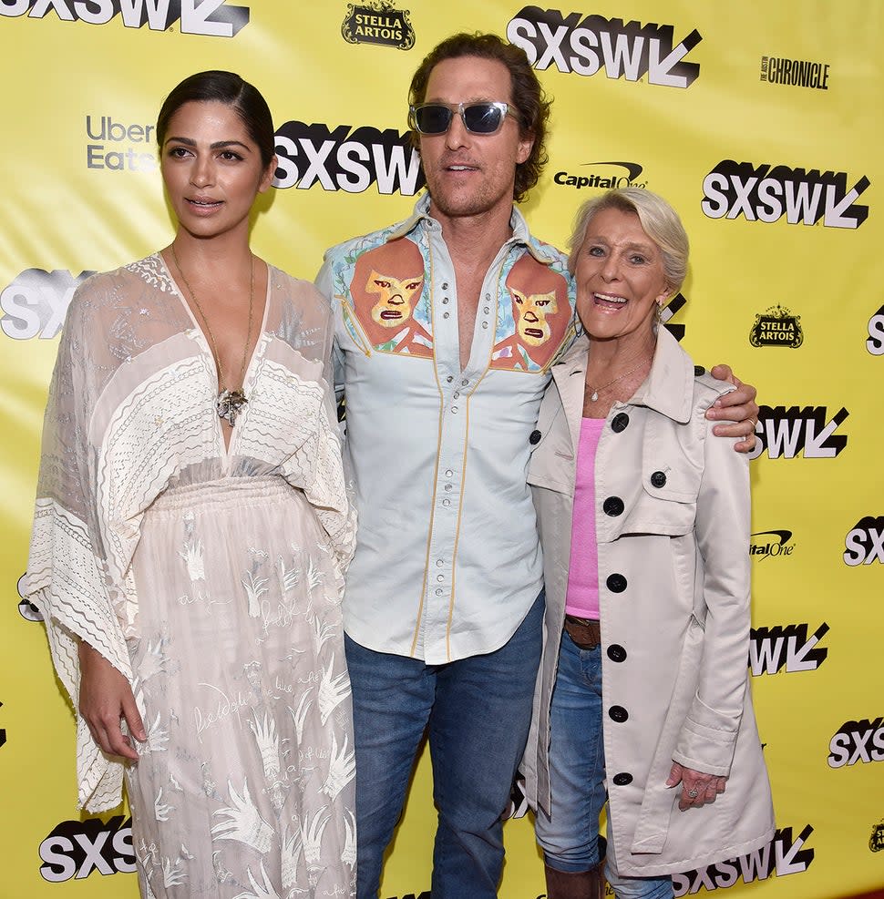 Camila, Matthew, Kay McConaughey