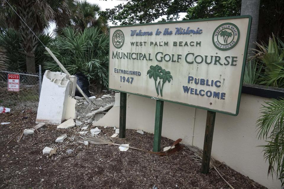 West Palm Beach Municipal Golf Course.