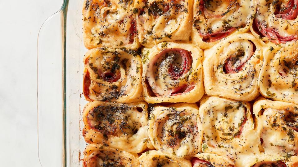 ham and cheese pinwheels