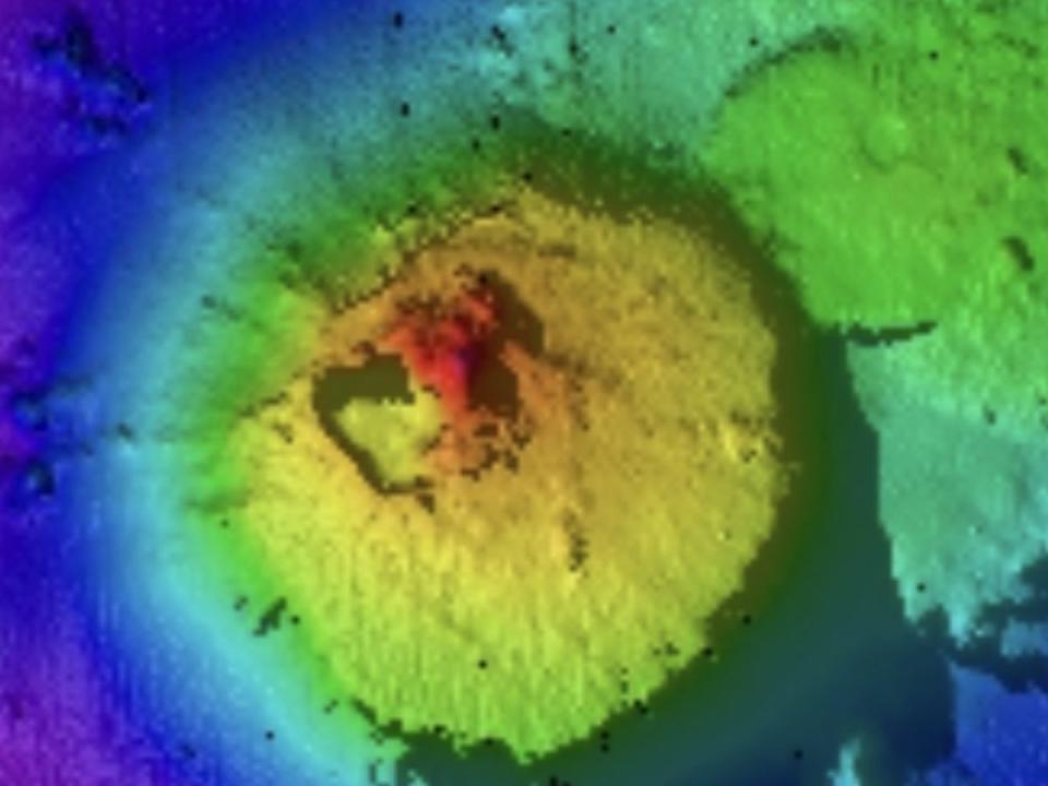 Seamount is discovered off coast of Guatemala (Schmidt Ocean Institute)