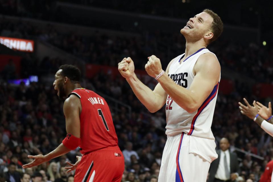 Blake Griffin is overcome with emotion at the prospect of his return. (AP)