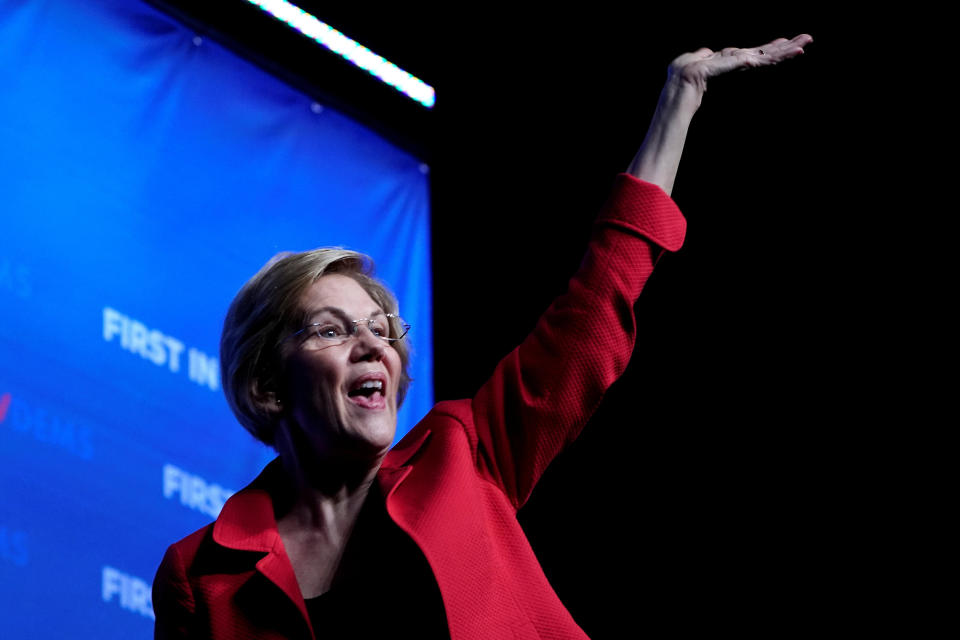 Sen. Elizabeth Warren's "Blue New Deal" proposal stands out as one of the most comprehensive plans yet to emerge to specifically target working waterfronts. (Photo: Carlo Allegri / Reuters)