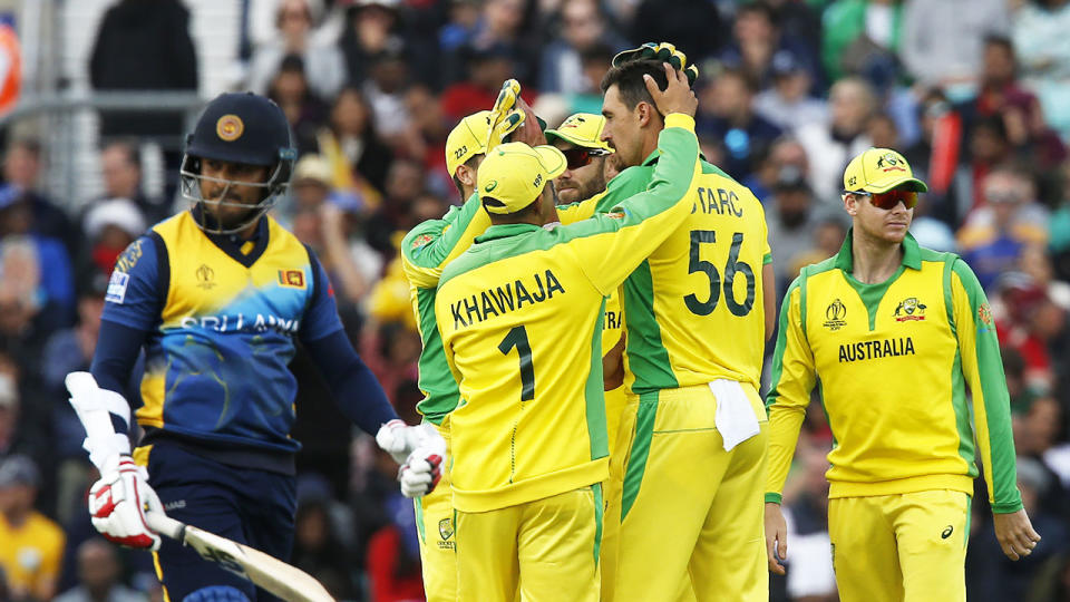 Sri Lanka refused to conduct their media conference after the loss to Australia. Pic: Getty