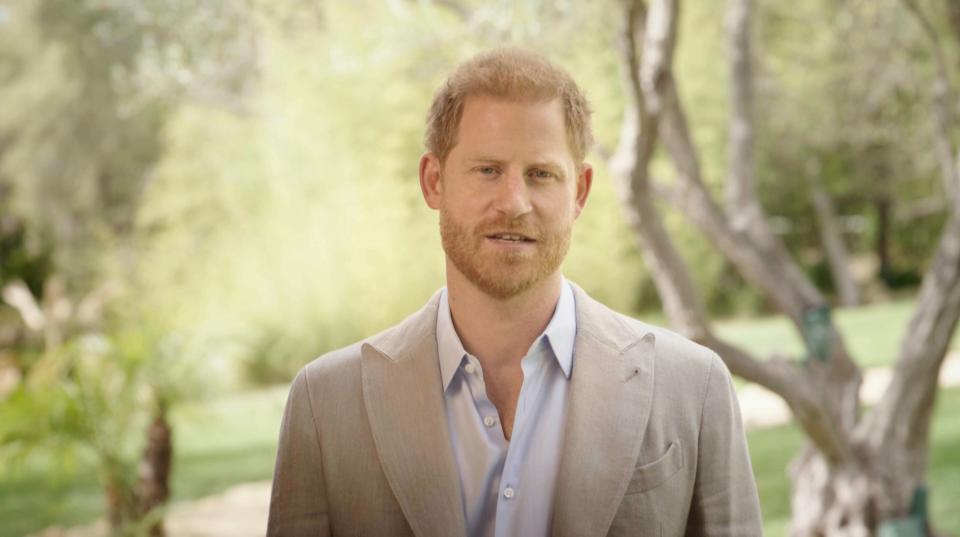 Prince Harry turns 40 on Sunday (15 September). (Sport Gives Back Awards via Gett)