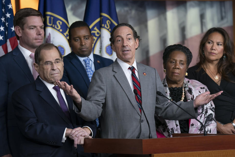 House Judiciary Committee Democrats announced that they are investigating Trump for impeachment on July 26. (Photo: ASSOCIATED PRESS)