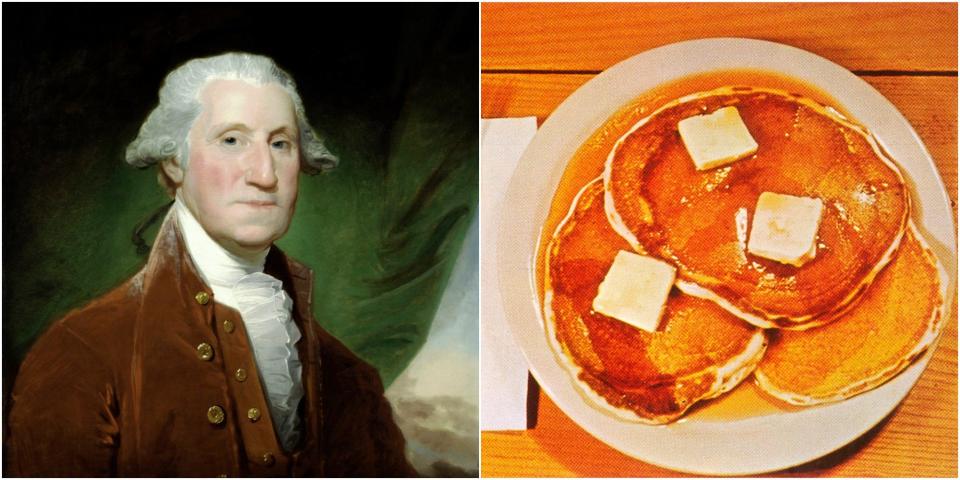 george washington pancakes