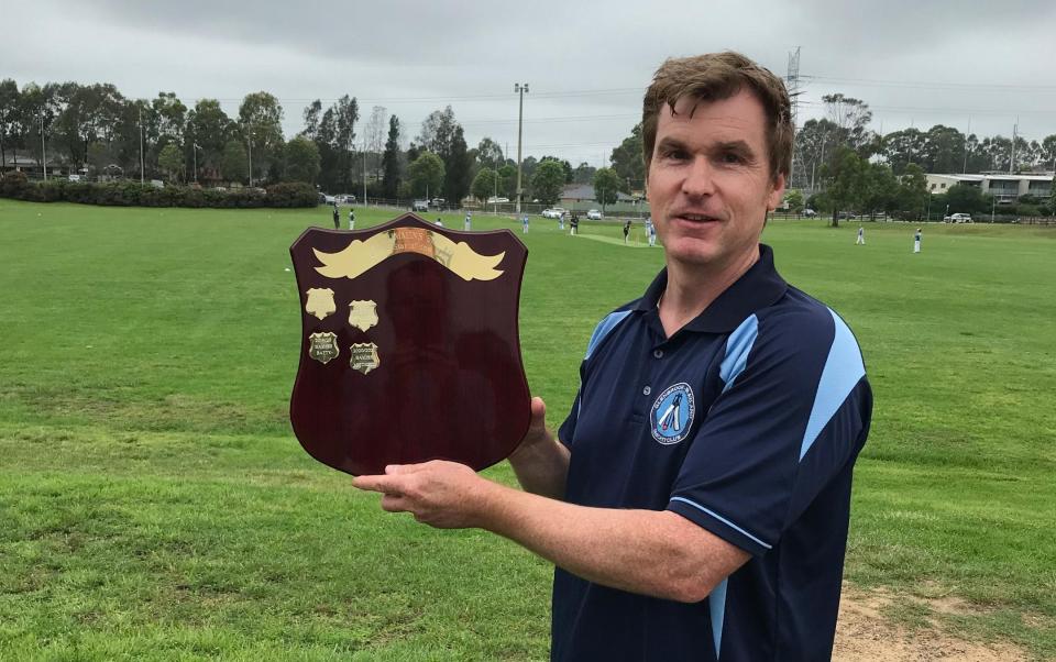 The Pat Cummins Shield is awarded each year to the top junior at Glenbrook - NICK HOULT