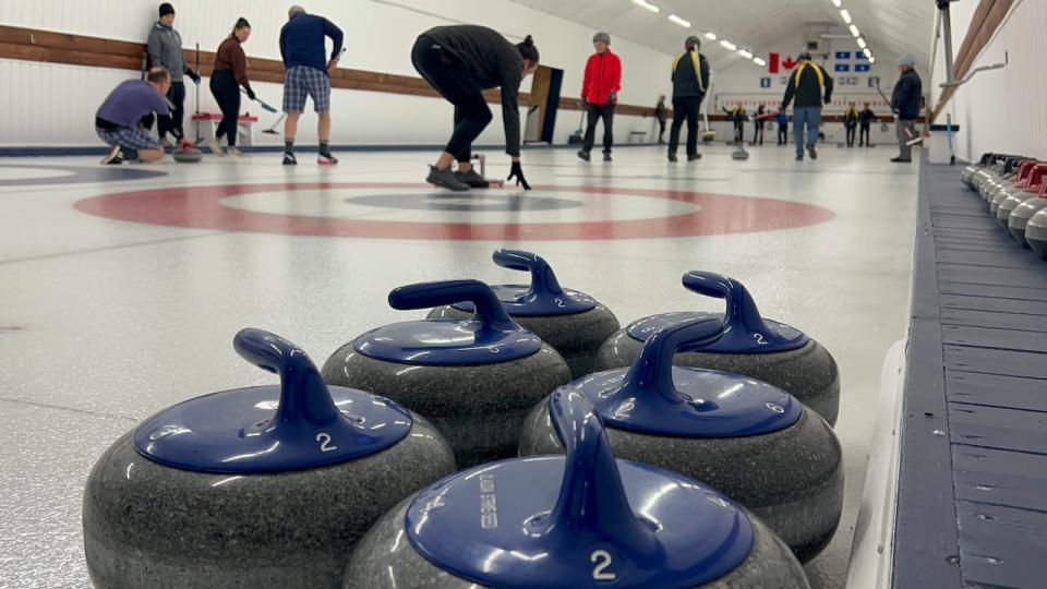 The legion in Otterburn Park, Que., is a hub for community activities, including curling. Fundraising allowed them to buy new curling stones and upgrade the bar.