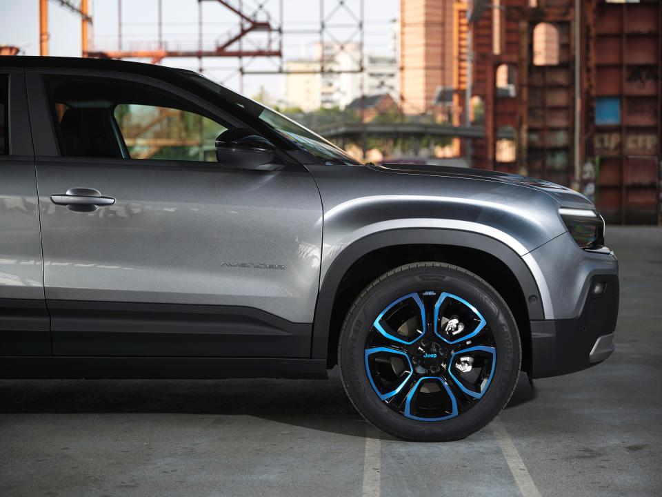 The electric Jeep Avenger SUV is built in Tychy, Poland.