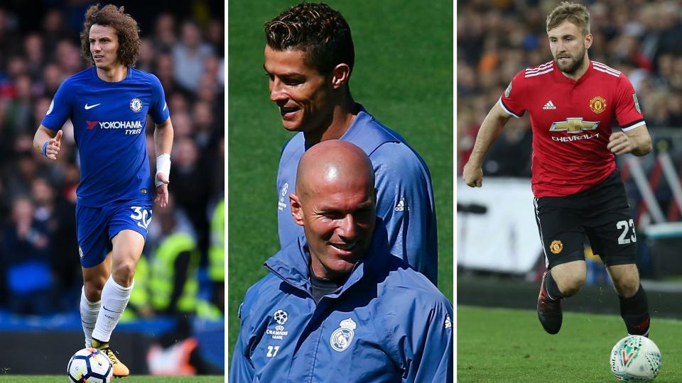 Luiz, Ronaldo, Zidane and Shaw – all set for changes, its seems