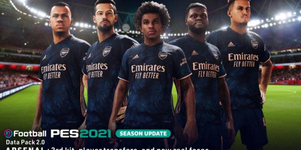 eFootball PES 2021 Season Update libera su paquete de Datos 2.0