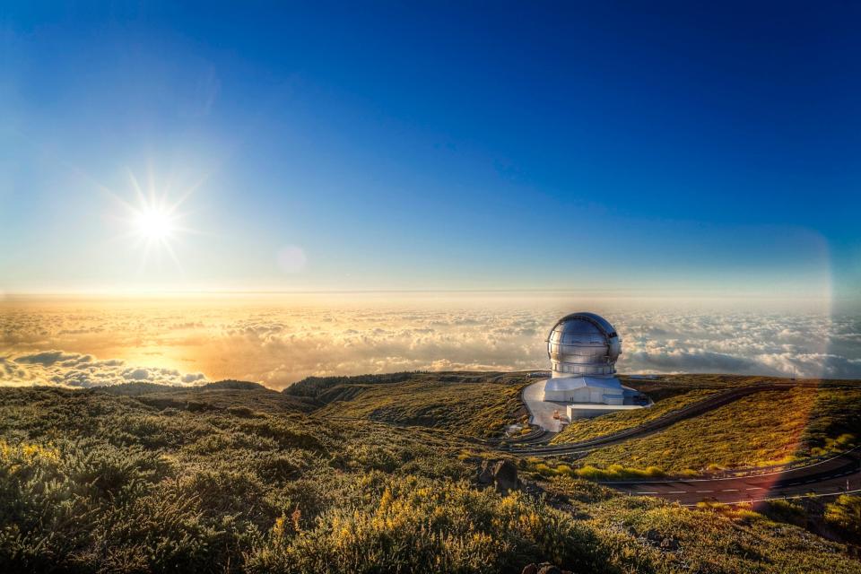 Vision of beauty: the Gran Telescopio Canarias (© (IAC) Pablo Bonet )