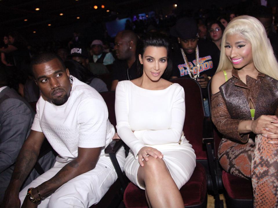 Nicki Minaj Kim Kardashian Kanye West