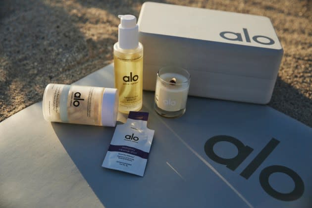 EXCLUSIVE Alo Stacks Supplements as It Continues to Move Into