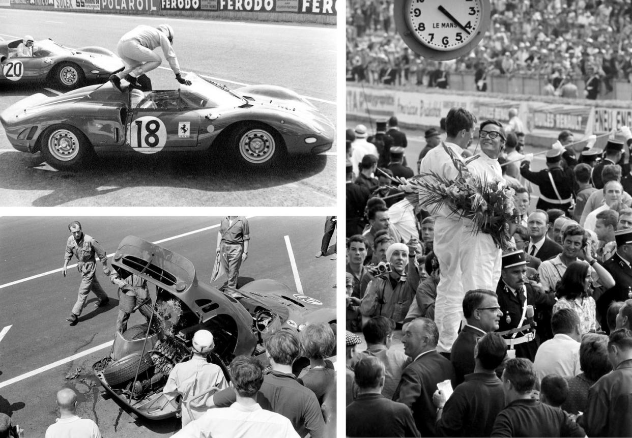 mexico’s pedro rodríguez and italy’s nico vaccarella drove nart’s 365 p2 spider england’s mike parkes and france’s jean guichet jochen rindt and masten gregory