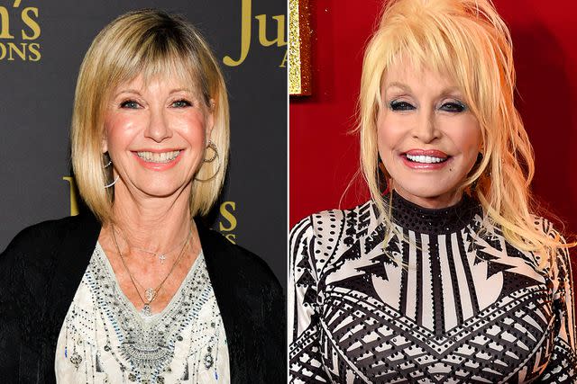 Rodin Eckenroth/Getty Images; Kevin Winter/Getty Olivia Newton-John and Dolly Parton