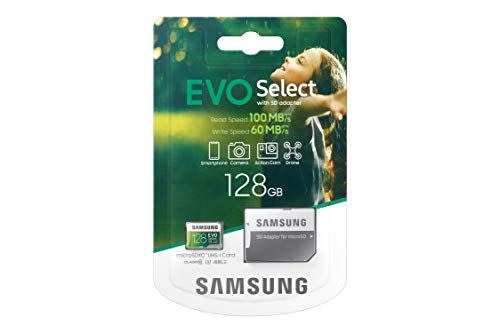 7) Samsung EVO Select MicroSDXC UHS-I Card